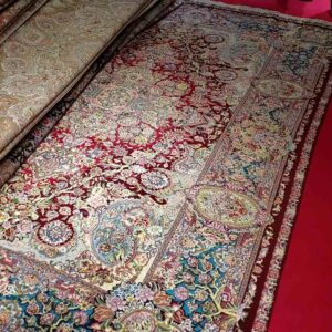 IRANIAN Rug TABRIZ Handmade Red Rug 2x3m -6.56x9.84ft #1121