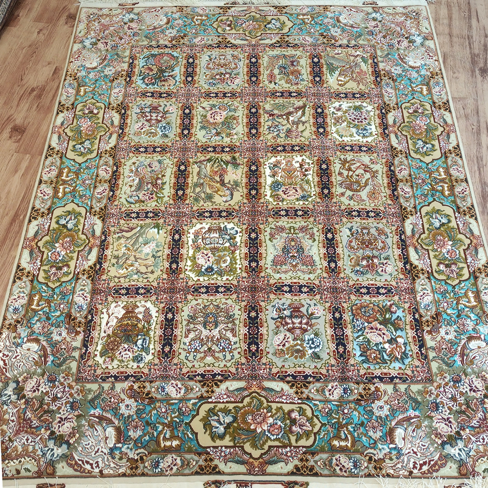 PERSIAN-Rug-TABRIZ-Handmade-Golestan-Rug-2x1.5m---6.5x5ft-full-resolution