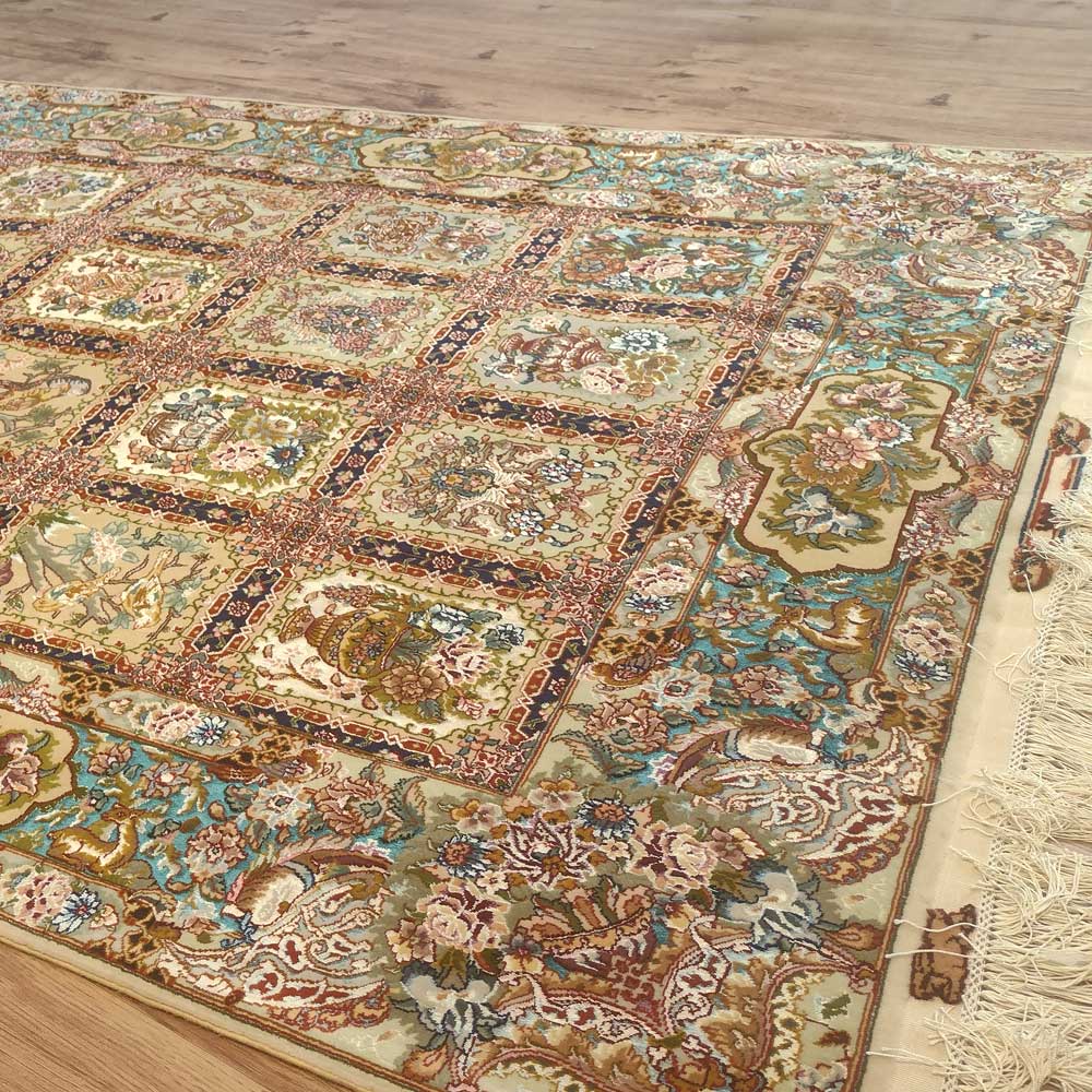 PERSIAN-Rug-TABRIZ-Handmade-Golestan-Rug-2x1.5m---6.5x5ft-view3