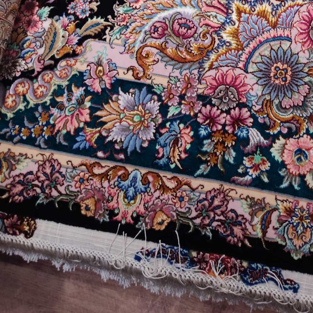 PERSIAN-Rug-TABRIZ-Handmade-Rug-Black-Khatibi-2x1.5m---6.5x5ft-root