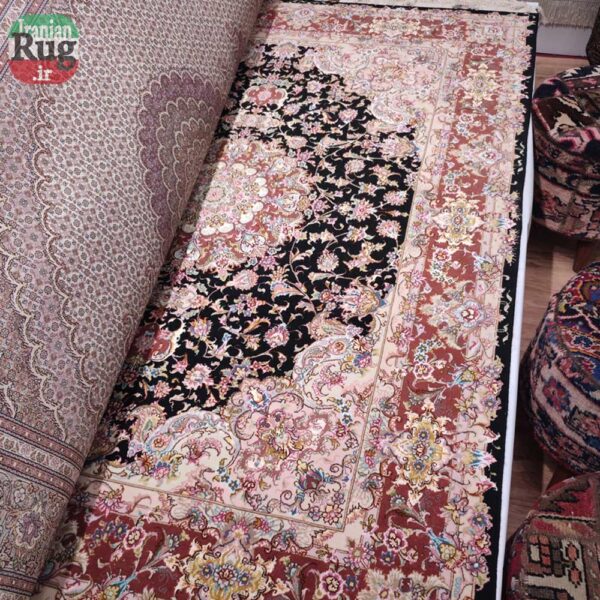 PERSIAN-Rug-TABRIZ-Handmade-Rug-Black-full-resolutionjpg