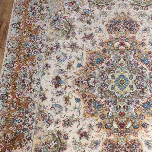PERSIAN-Rug-TABRIZ-Handmade-Rug-Khatibi-zoom-left-side