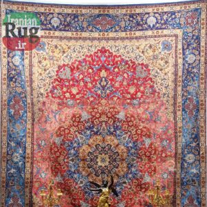 ISFAHAN-PERSIAN-Rug-Silk-Handmade-Rug-2.5x3.5m---8x10ft-#2112R---c1