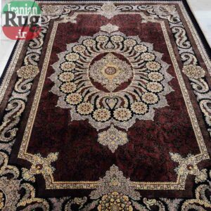 PERSIAN Rug Silk QOM Handmade Rug 2.5x3.5m - 8x10ft #2110-c