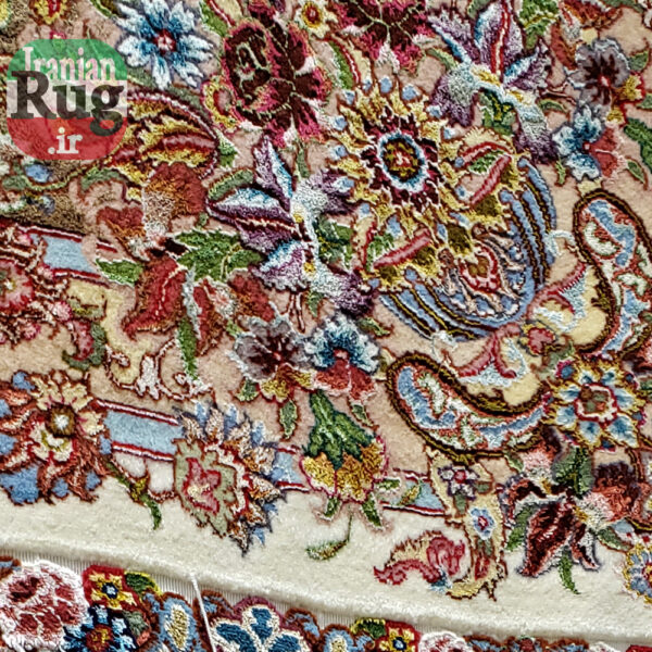 PERSIAN-Rug-TABRIZ-Handmade-DOUBLE-Rug-Salari-Floral-2.x3m-6x9ft-#1139D--right-pair-bottom-zone4