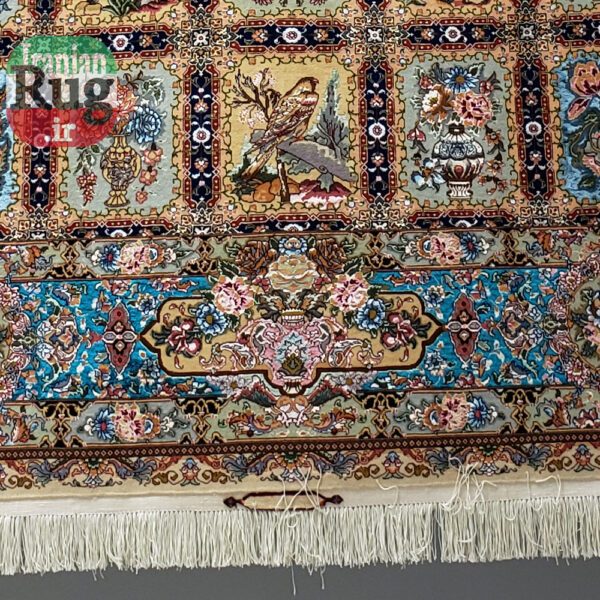PERSIAN Rug TABRIZ Handmade Golestan Rug 2.5x3.5m - 8x10ft #1130-9--bottom-
