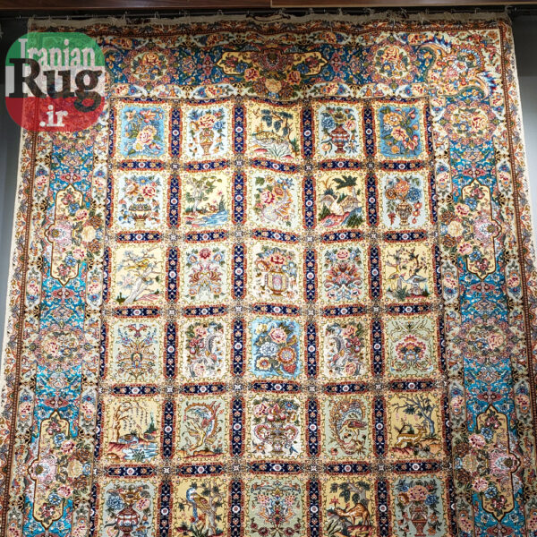 PERSIAN Rug TABRIZ Handmade Golestan Rug 2.5x3.5m - 8x10ft #1130-9--full-resolution1