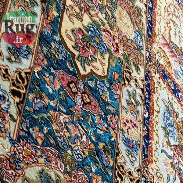 PERSIAN Rug TABRIZ Handmade Golestan Rug 2.5x3.5m - 8x10ft #1130-9--left-side