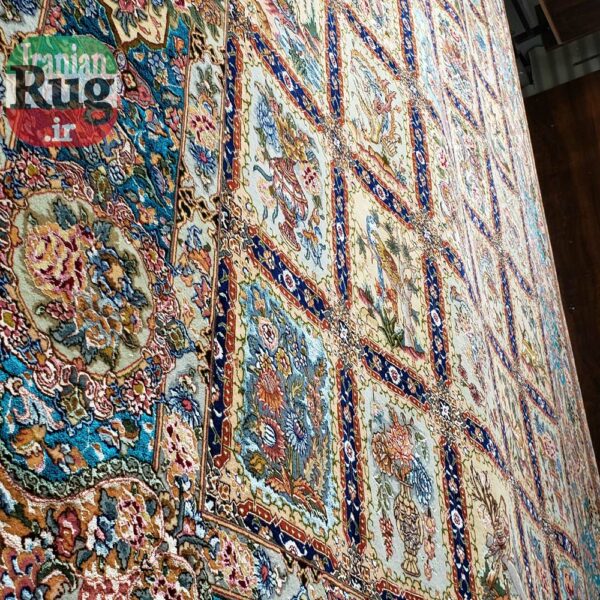 PERSIAN-Rug-TABRIZ-Handmade-Golestan-Rug-2.5x3.5m---8x10ft--wall-haning-mode