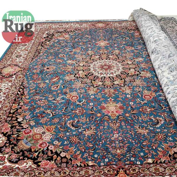 BIJAR PERSIAN Rug Handmade Rug Blue 3x4m---10x14ft #5101-c