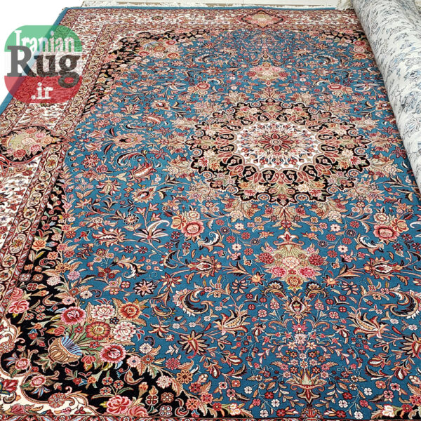 BIJAR PERSIAN Rug Handmade Rug Blue 3x4m---10x14ft #5101-full-resolution2