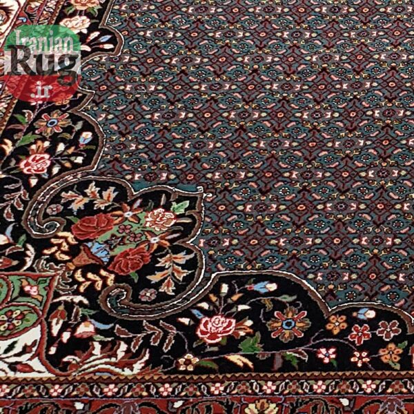 PERSIAN-Rug-BIJAR-Handmade-Rug-Maran-Design-2x3m-6x9ft-#8107-corner