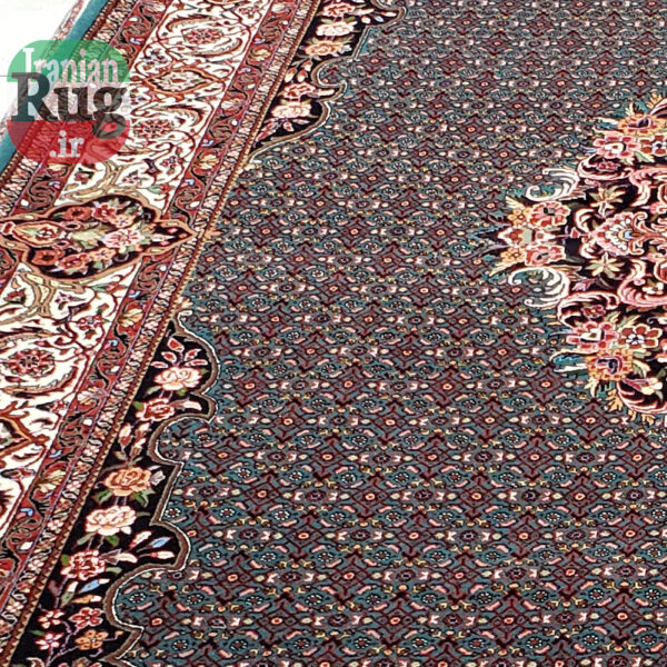 PERSIAN-Rug-BIJAR-Handmade-Rug-Maran-Design-2x3m-6x9ft-#8107-left-side