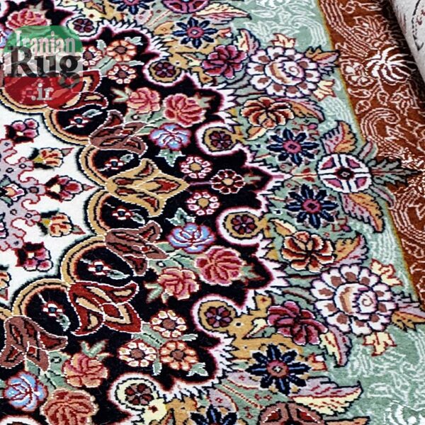 PERSIAN-Rug-BIJAR-Handmade-Yellow-Rug-Moharamat-2x3m-6x9ft-#8110-center3