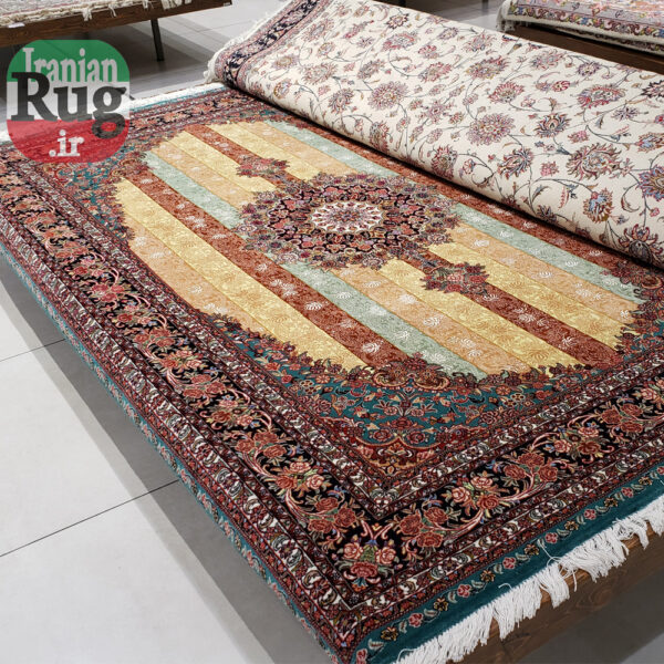 PERSIAN-Rug-BIJAR-Handmade-Yellow-Rug-Moharamat-2x3m-6x9ft-#8110-full-resolution3