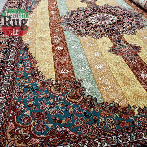 PERSIAN-Rug-BIJAR-Handmade-Yellow-Rug-Moharamat-2x3m-6x9ft-#8110-full-resolution4
