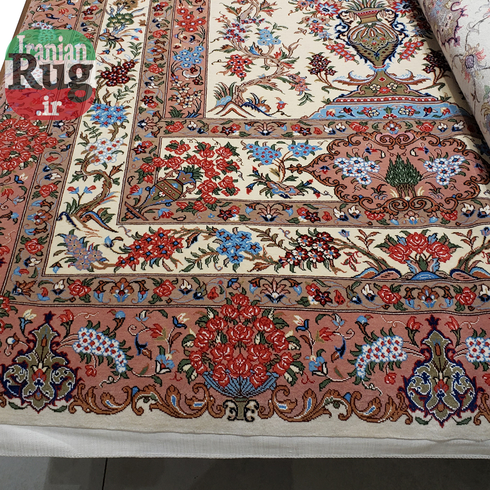 PERSIAN-Rug-KASHMAR-Handmade-Rug-Floral-Design-2x3m-6x9ft-#8105-full-resolution2