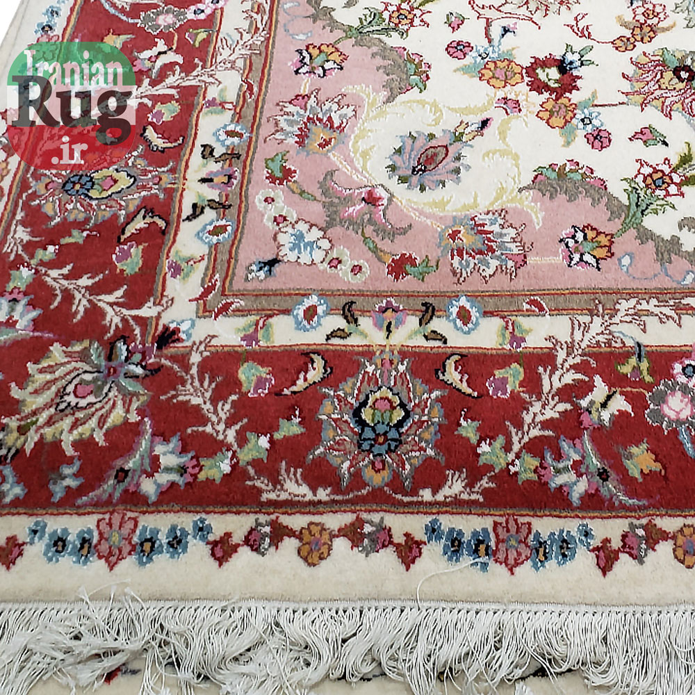 PERSIAN-Rug-KASHMAR-Handmade-Rug-Shojaie-Design-2x3m-6x9ft-#8104-bottom2