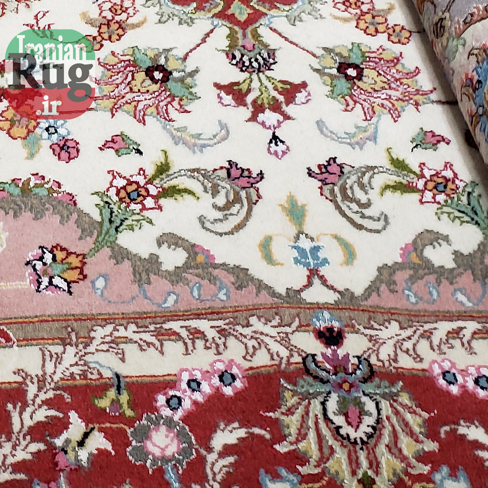 PERSIAN-Rug-KASHMAR-Handmade-Rug-Shojaie-Design-2x3m-6x9ft-#8104-center3