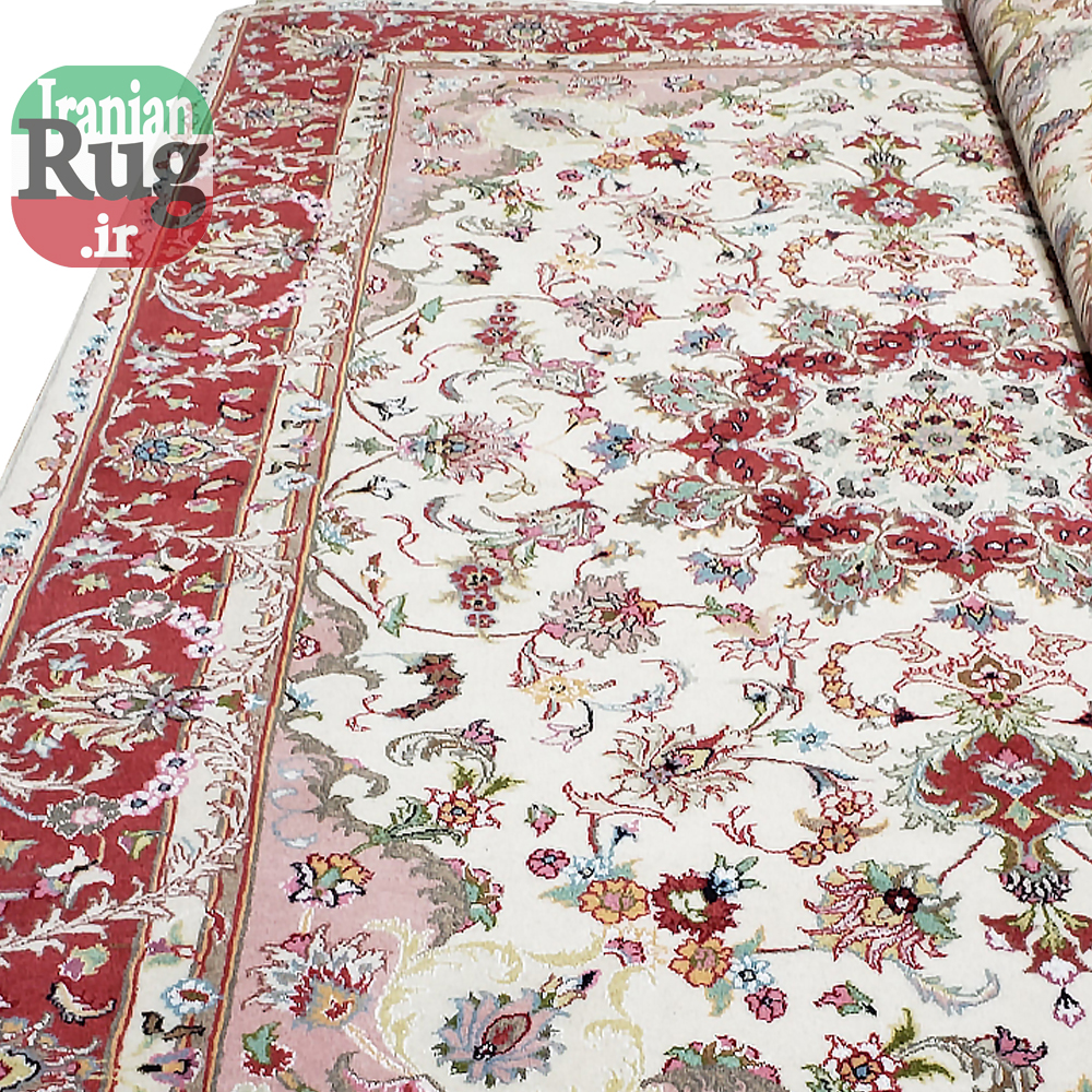 PERSIAN-Rug-KASHMAR-Handmade-Rug-Shojaie-Design-2x3m-6x9ft-#8104-left-top
