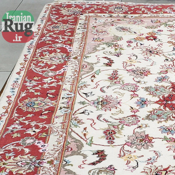 PERSIAN-Rug-KASHMAR-Handmade-Rug-Shojaie-Design-2x3m-6x9ft-#8104-left2