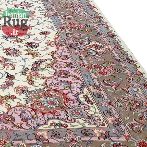 PERSIAN-Rug-KHORASAN-Handmade-Rug-Alizade-2x3m-6x9ft-#8101-side-close-up