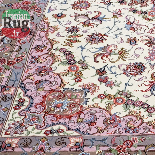 PERSIAN-Rug-KHORASAN-Handmade-Rug-Alizade-2x3m-6x9ft-#8101-side-close-up2