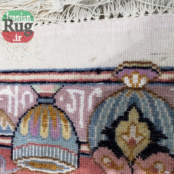 PERSIAN-Rug-KHORASAN-Handmade-Rug-Antique-Design-2x3m-6x9ft-#8103-back-side-knots-counting3
