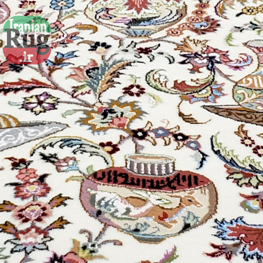 PERSIAN-Rug-KHORASAN-Handmade-Rug-Antique-Design-2x3m-6x9ft-#8103-center-zoom