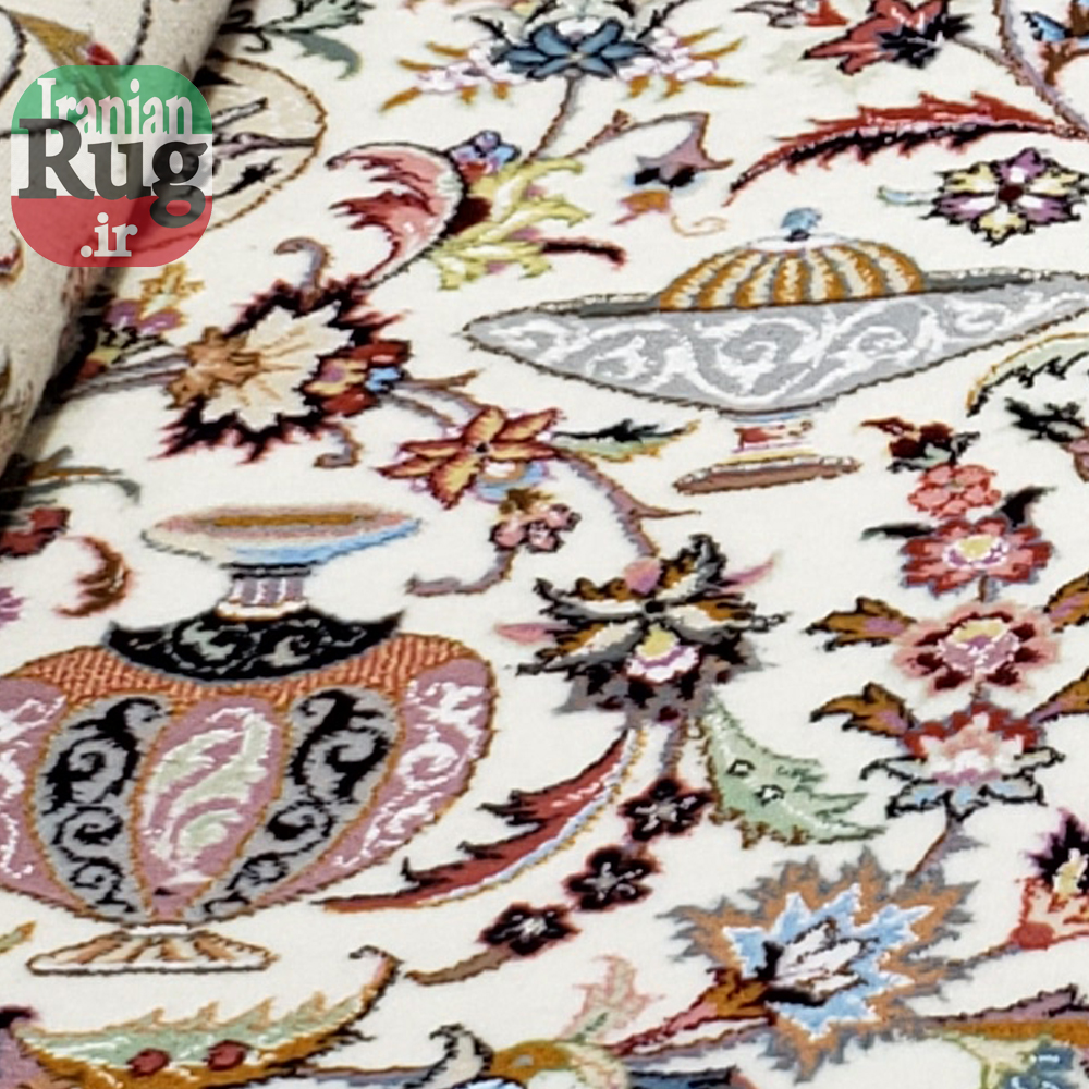 PERSIAN-Rug-KHORASAN-Handmade-Rug-Antique-Design-2x3m-6x9ft-#8103-center-zoom2
