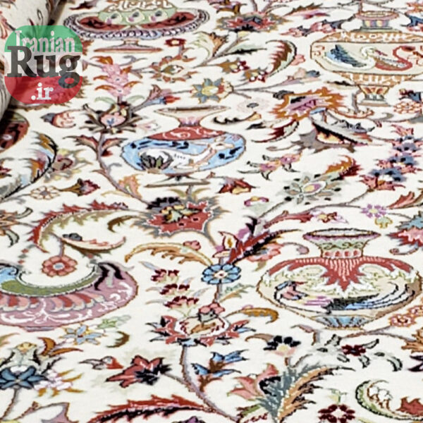 PERSIAN-Rug-KHORASAN-Handmade-Rug-Antique-Design-2x3m-6x9ft-#8103-center-zoom3
