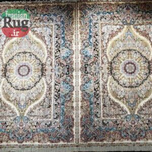 PERSIAN-Rug-TABRIZ-Handmade-DOUBLE-Rug-Novinfar-3x4m--10x14ft-#1141D-c