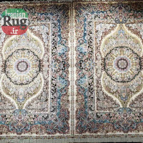PERSIAN-Rug-TABRIZ-Handmade-DOUBLE-Rug-Novinfar-3x4m--10x14ft-#1141D-c