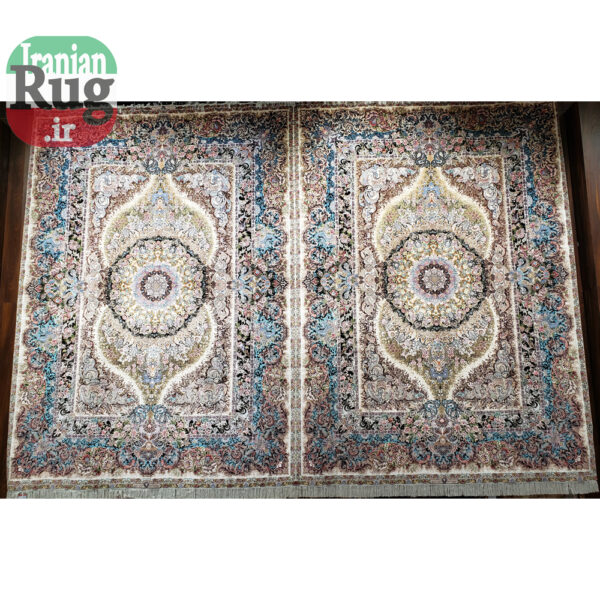 PERSIAN-Rug-TABRIZ-Handmade-DOUBLE-Rug-Novinfar-3x4m--10x14ft-#1141D-full-width