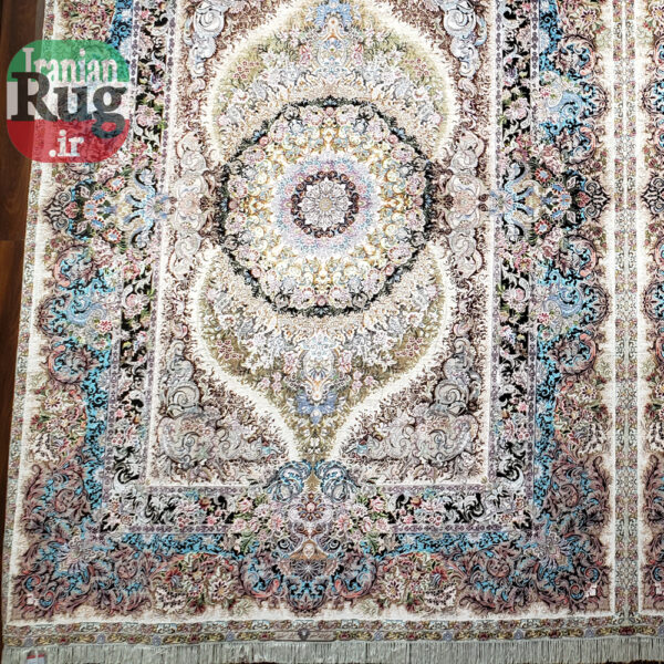 PERSIAN-Rug-TABRIZ-Handmade-DOUBLE-Rug-Novinfar-3x4m--10x14ft-#1141D-left-pair2