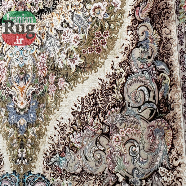 PERSIAN-Rug-TABRIZ-Handmade-DOUBLE-Rug-Novinfar-3x4m--10x14ft-#1141D-right-pair-right-view3