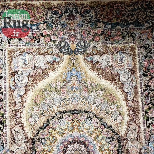 PERSIAN-Rug-TABRIZ-Handmade-DOUBLE-Rug-Novinfar-3x4m--10x14ft-#1141D-right-pair-top