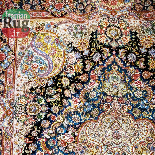 PERSIAN-Rug-TABRIZ-Handmade-DOUBLE-Rug-Salari-2.5x3.5m---8x10ft--#1142D--right-pair--top1
